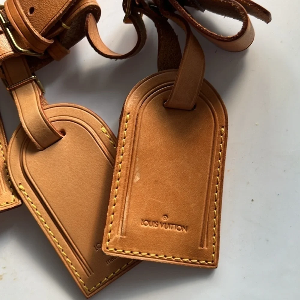 Louis Vuitton Malletier Luggage Tag and Poignet Set PRICE IS FOR 1 - Picture 3 of 5